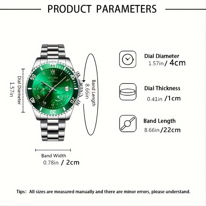 Men's Fashion Casual Quartz Watch, Ideal choice for Gifts